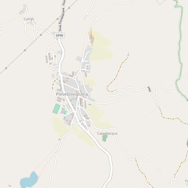 Thumbnail mappa parcheggi di Pievebovigliana