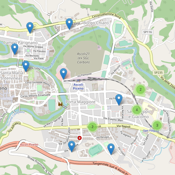 Thumbnail mappa scuole di Ascoli Piceno