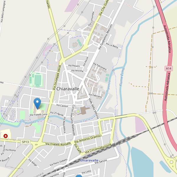 Thumbnail mappa scuole di Chiaravalle