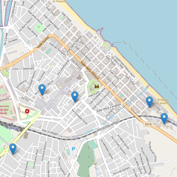 Thumbnail mappa scuole di Pesaro