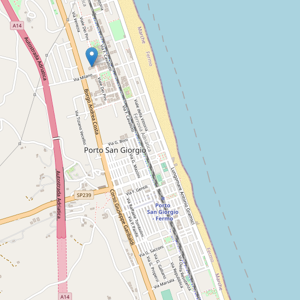 Thumbnail mappa scuole di Porto San Giorgio