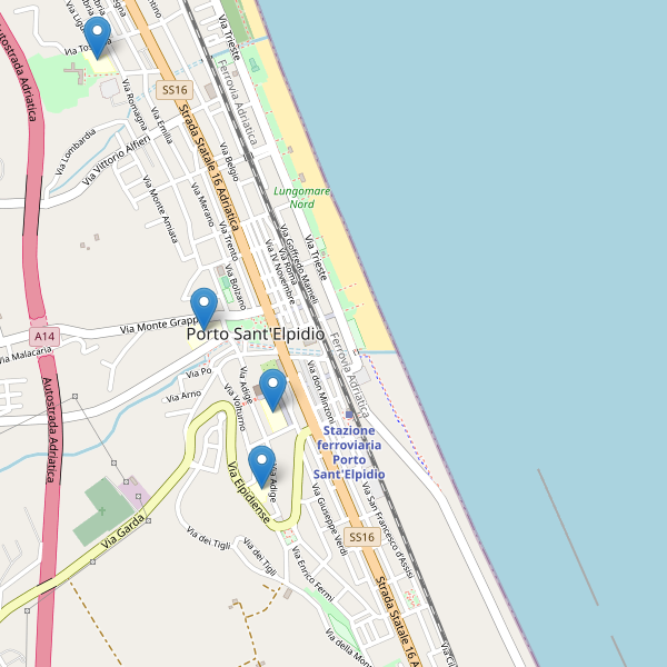 Thumbnail mappa scuole di Porto Sant'Elpidio