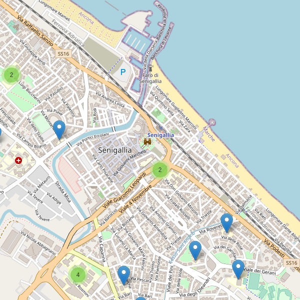 Thumbnail mappa scuole di Senigallia
