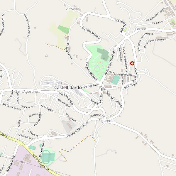 Thumbnail mappa stazioni di Castelfidardo