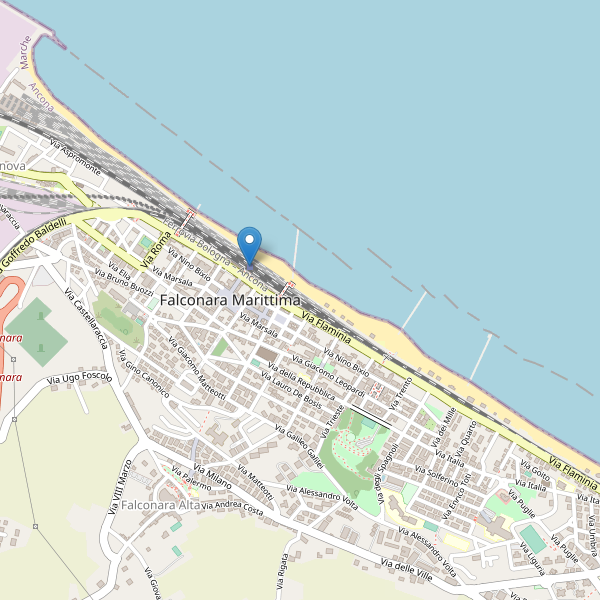 Thumbnail mappa stazioni di Falconara Marittima