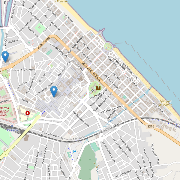 Thumbnail mappa supermercati di Pesaro