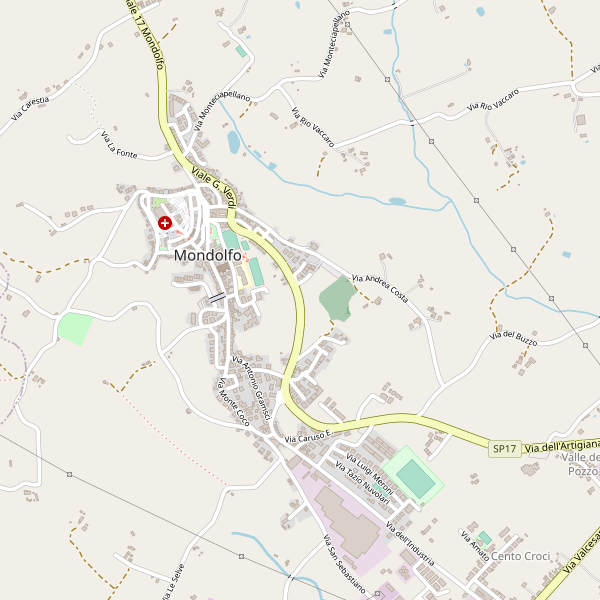 Thumbnail mappa taxi di Mondolfo