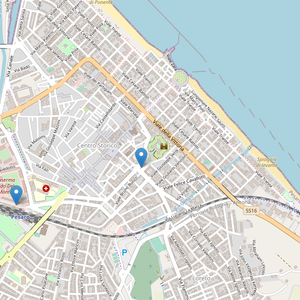 Thumbnail mappa taxi di Pesaro