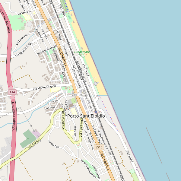 Thumbnail mappa taxi di Porto Sant'Elpidio