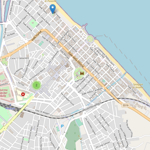 Thumbnail mappa teatri di Pesaro