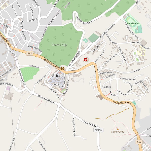 Thumbnail mappa informazioni di Ariccia