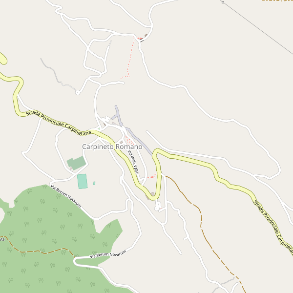 Thumbnail mappa chiese di Carpineto Romano