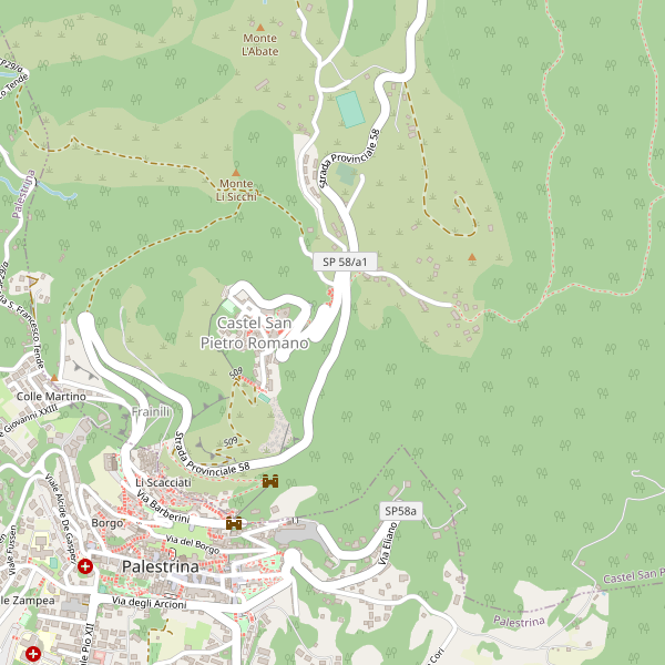 Thumbnail mappa bancomat di Castel San Pietro Romano