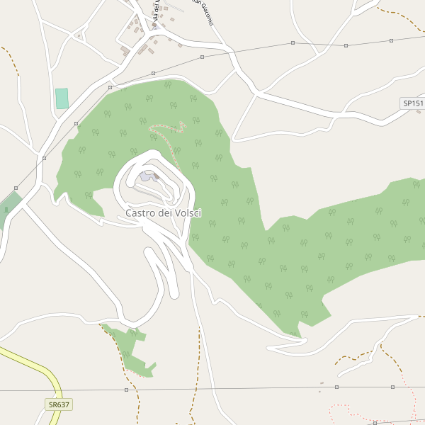 Thumbnail mappa parrucchieri di Castro dei Volsci