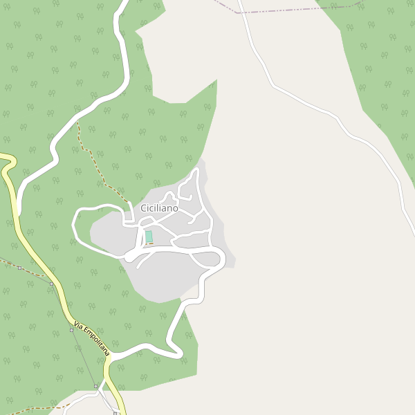 Thumbnail mappa stazioni di Ciciliano