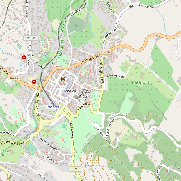 Thumbnail mappa agenzieviaggi di Frascati