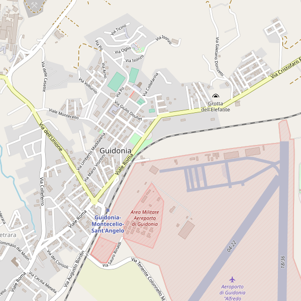 Thumbnail mappa stradale di Guidonia Montecelio