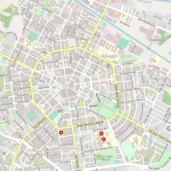 Thumbnail mappa stradale di Latina