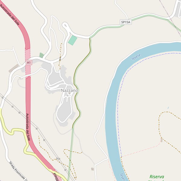 Thumbnail mappa hotel di Nazzano