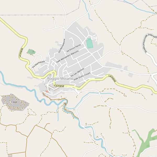 Thumbnail mappa pompieri di Poggio Moiano