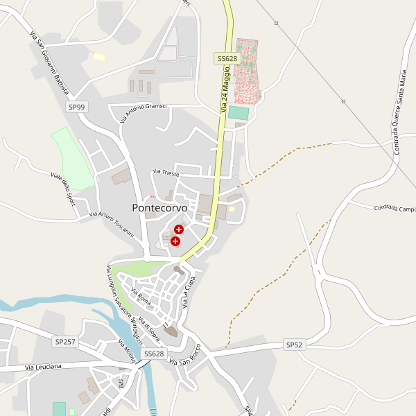 Thumbnail mappa localinotturni di Pontecorvo