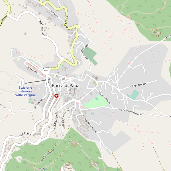Thumbnail mappa bedandbreakfast di Rocca di Papa