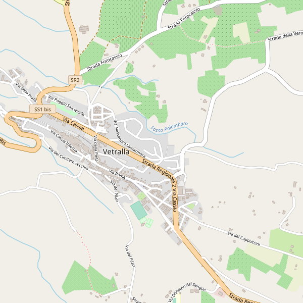 Thumbnail mappa stazionibus di Vetralla
