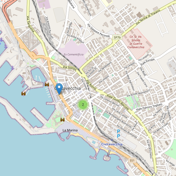 Thumbnail mappa calzature di Civitavecchia