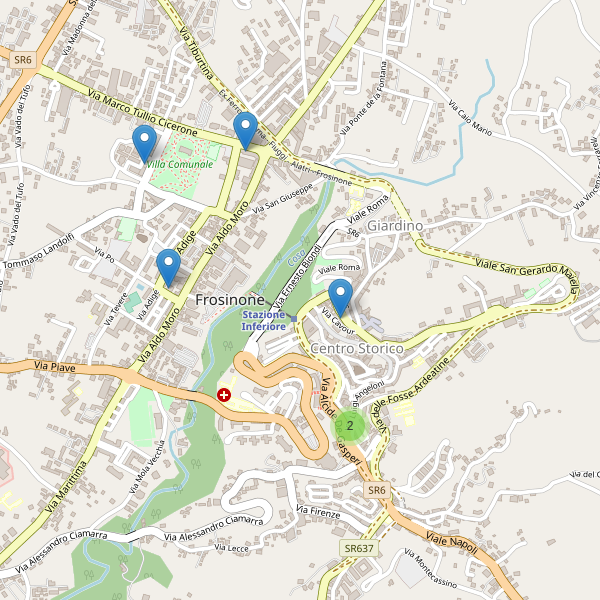 Thumbnail mappa farmacie di Frosinone