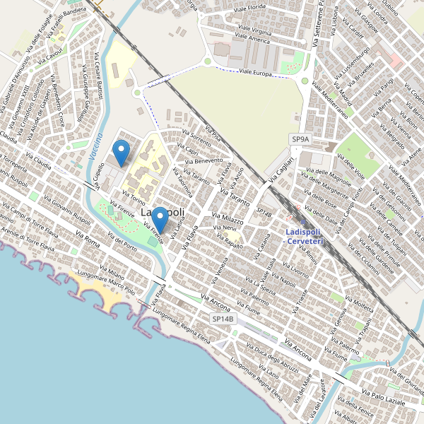 Thumbnail mappa farmacie di Ladispoli