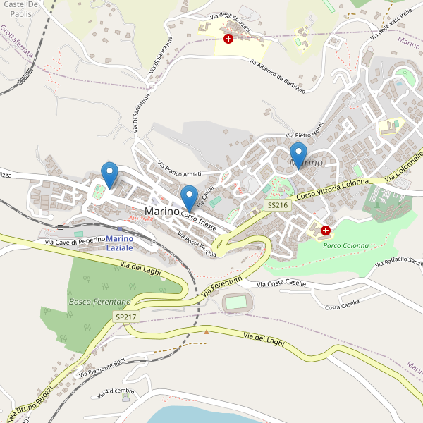 Thumbnail mappa farmacie di Marino