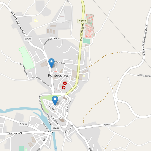 Thumbnail mappa farmacie di Pontecorvo