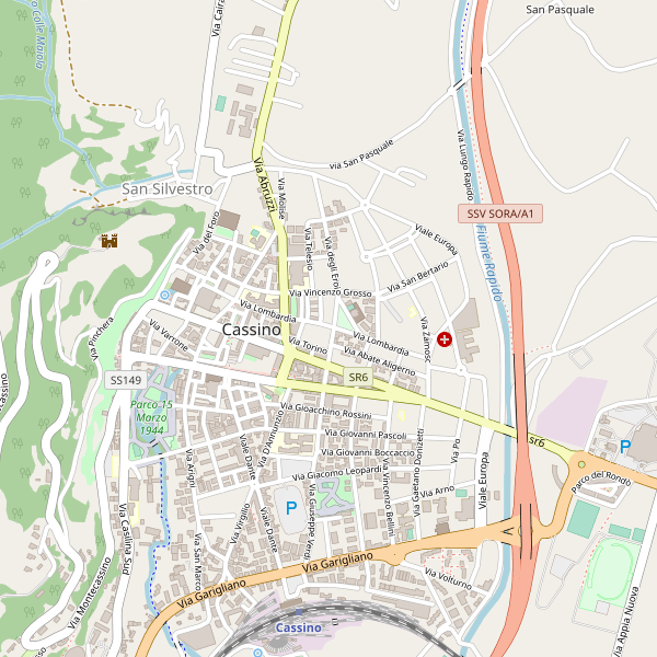 Thumbnail mappa mercati di Cassino
