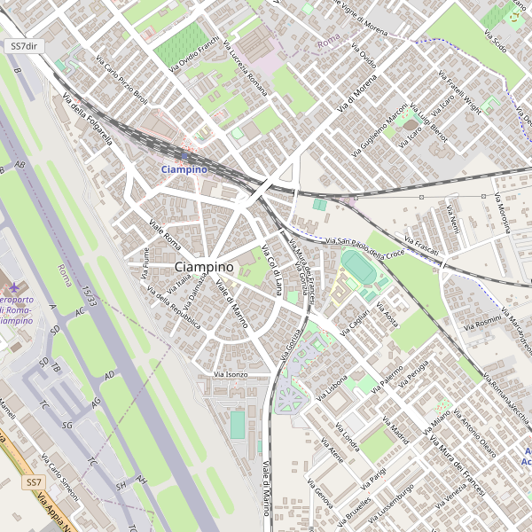 Thumbnail mappa mercati di Ciampino