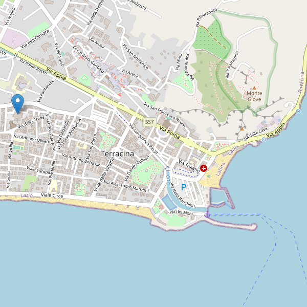 Thumbnail mappa mercati di Terracina