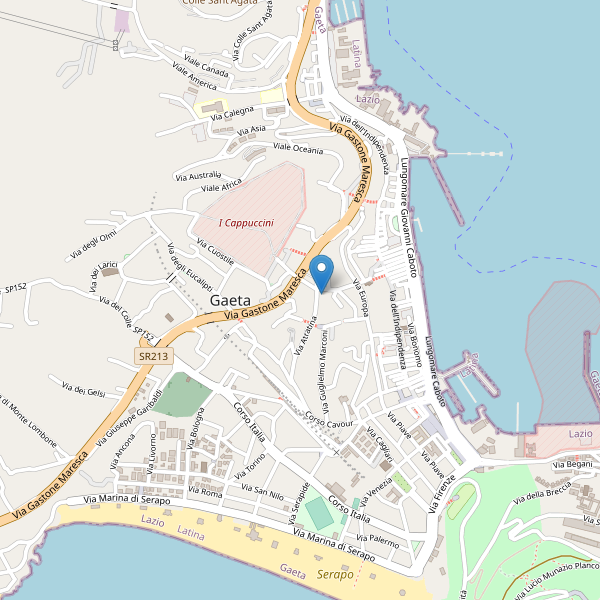 Thumbnail mappa monumenti di Gaeta