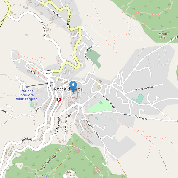 Thumbnail mappa musei di Rocca di Papa