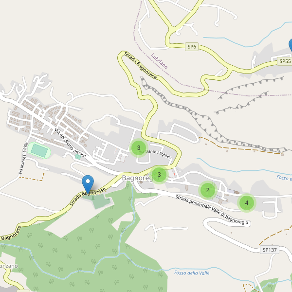 Thumbnail mappa parcheggi di Bagnoregio