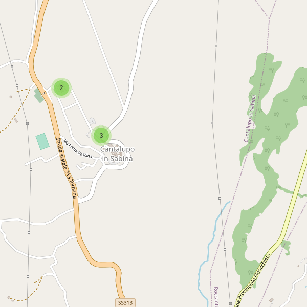 Thumbnail mappa parcheggi di Cantalupo in Sabina