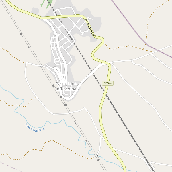 Thumbnail mappa parcheggi di Castiglione in Teverina