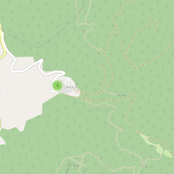 Thumbnail mappa parcheggi di Roccantica