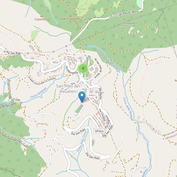 Thumbnail mappa parcheggi di San Polo dei Cavalieri