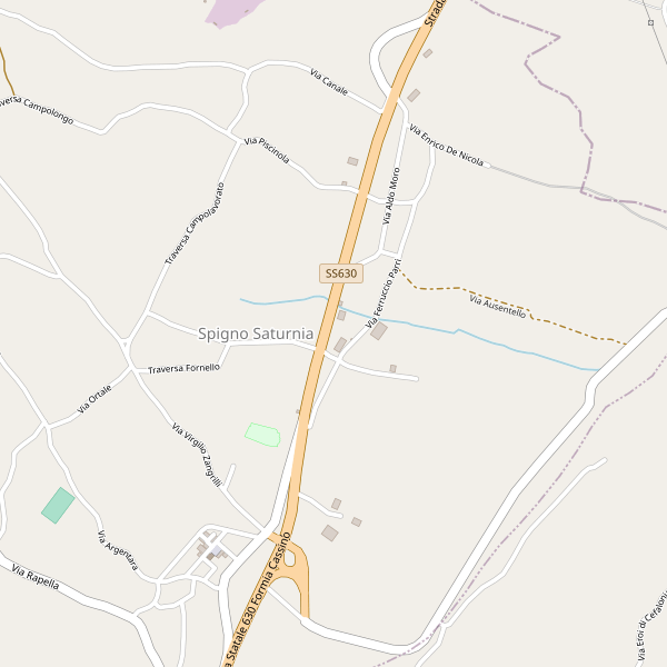 Thumbnail mappa parcheggi di Spigno Saturnia