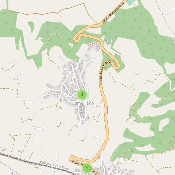 Thumbnail mappa parcheggi di Stimigliano