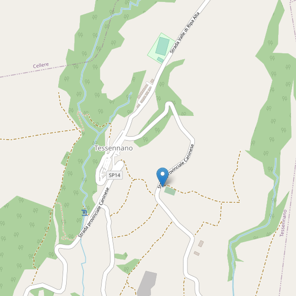 Thumbnail mappa parcheggi di Tessennano