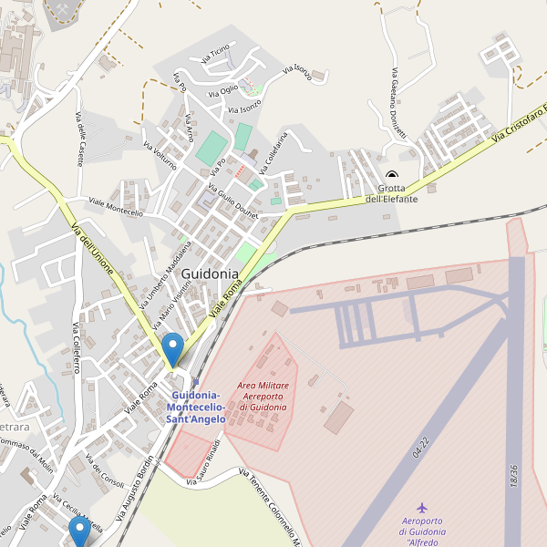 Thumbnail mappa ristoranti di Guidonia Montecelio