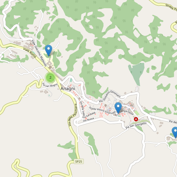 Thumbnail mappa scuole di Anagni