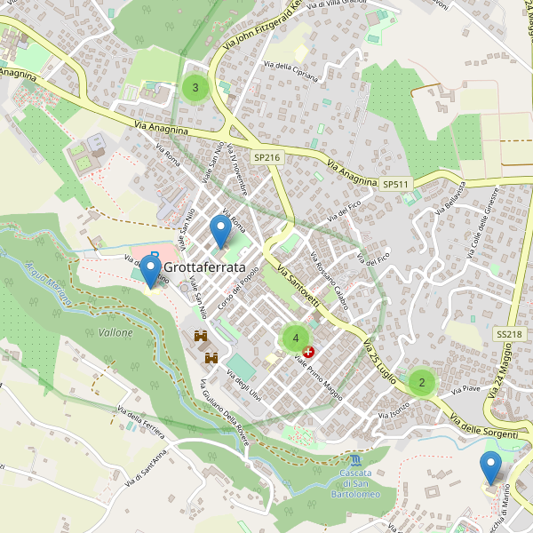 Thumbnail mappa scuole di Grottaferrata