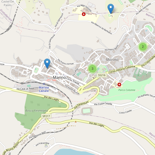 Thumbnail mappa scuole di Marino