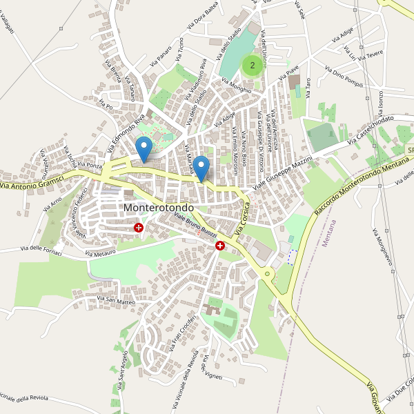 Thumbnail mappa scuole di Monterotondo